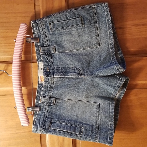 Denim Cargo Shorts - Picture 1 of 6